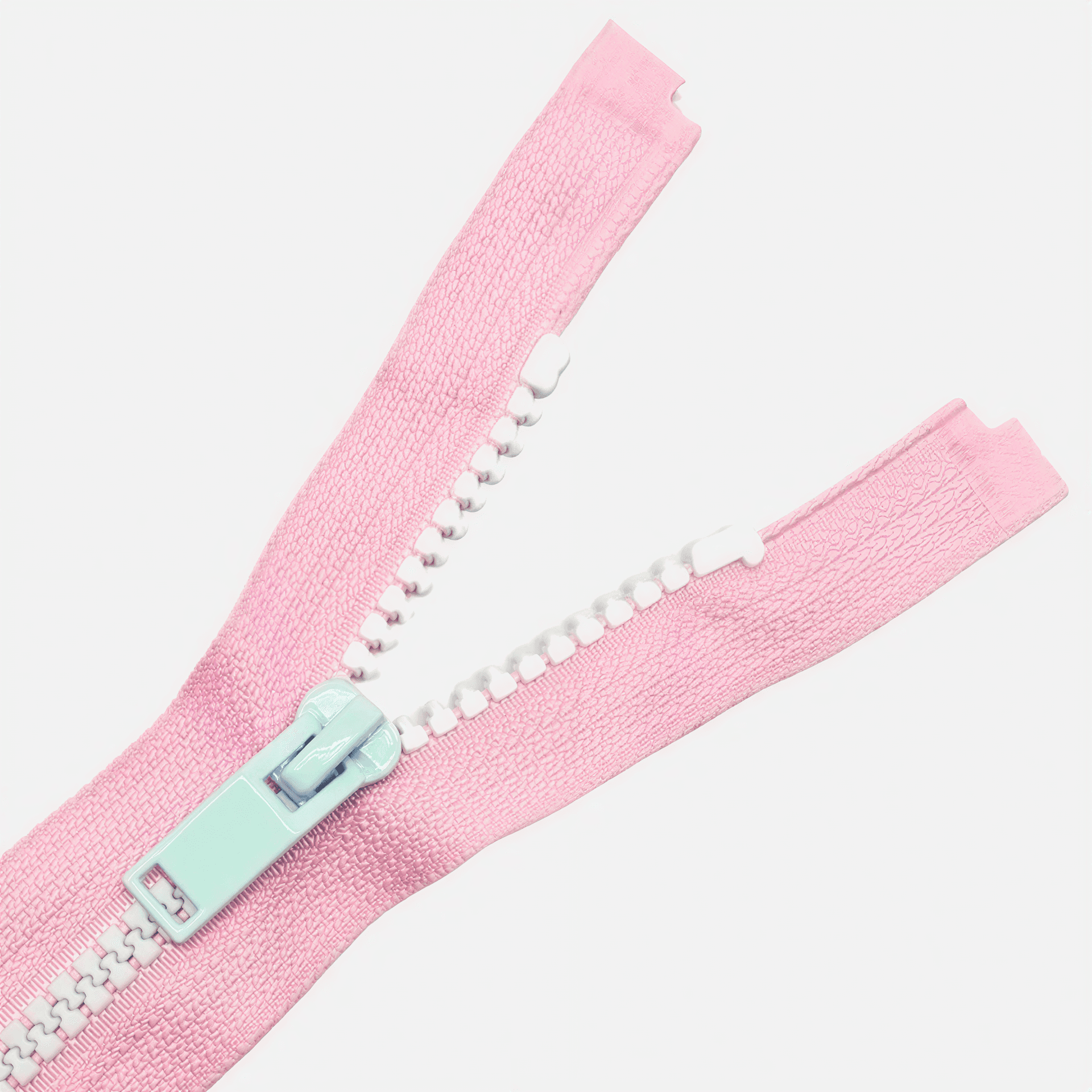 Flat-Fit / Anti-Buckling Plastic Zipper