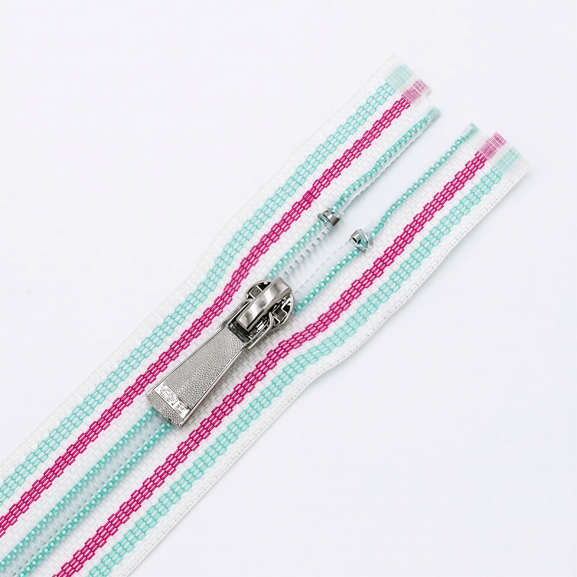 Striped Tape Nylon Zipper