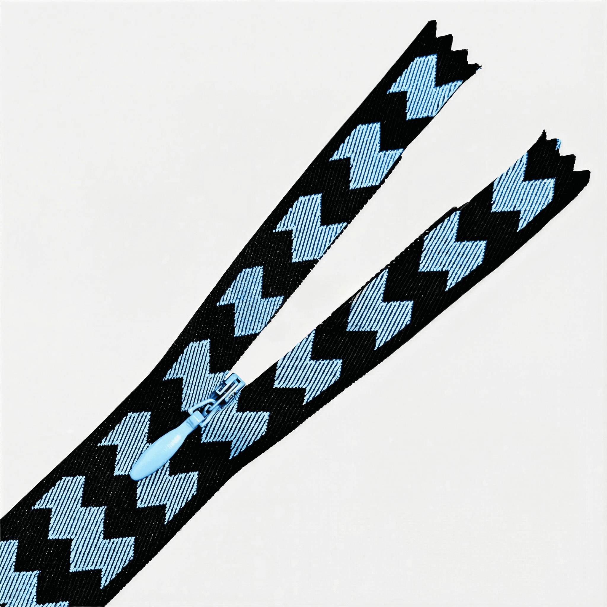 Jacquard-Tape Invisible Zipper